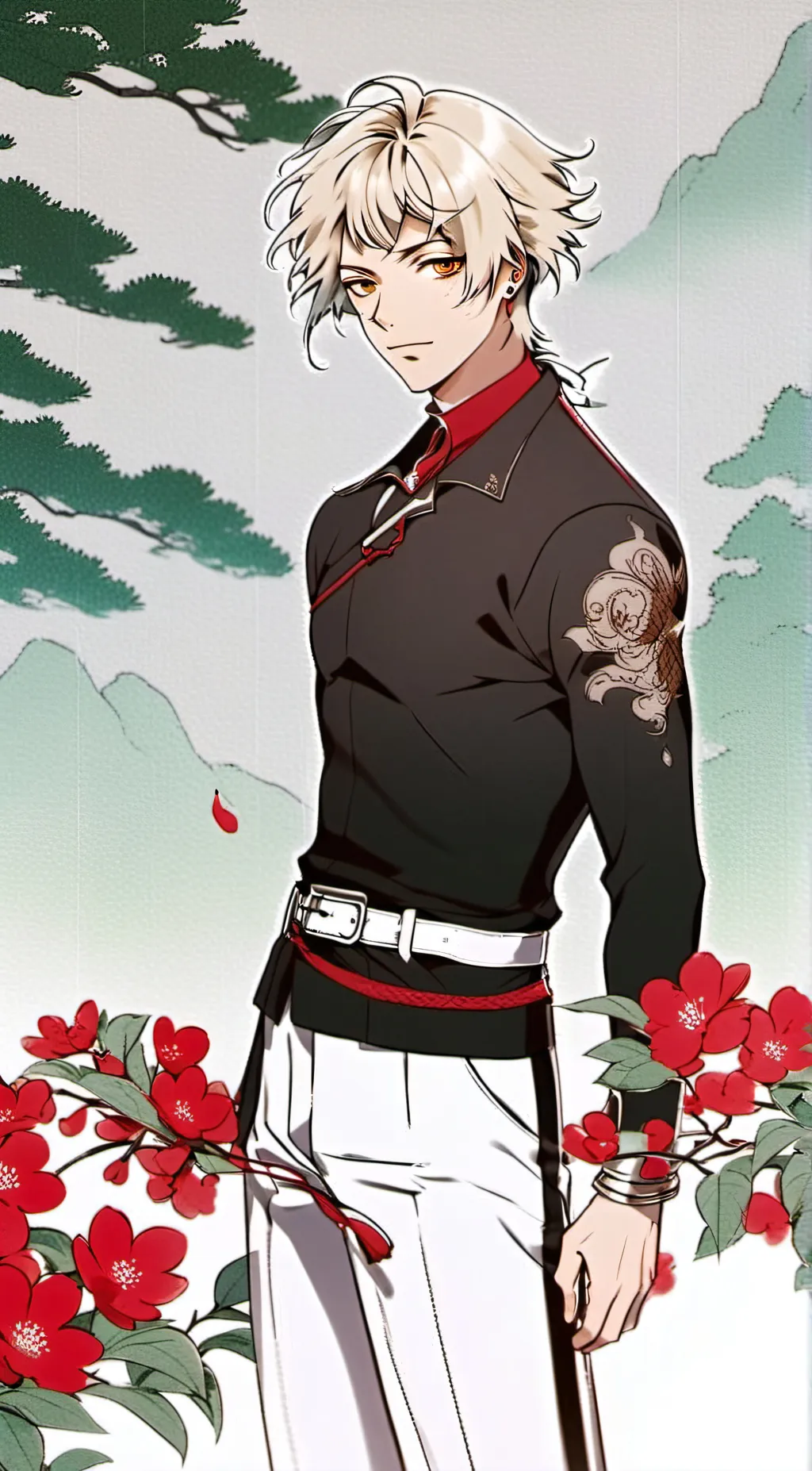 ai character: kian background