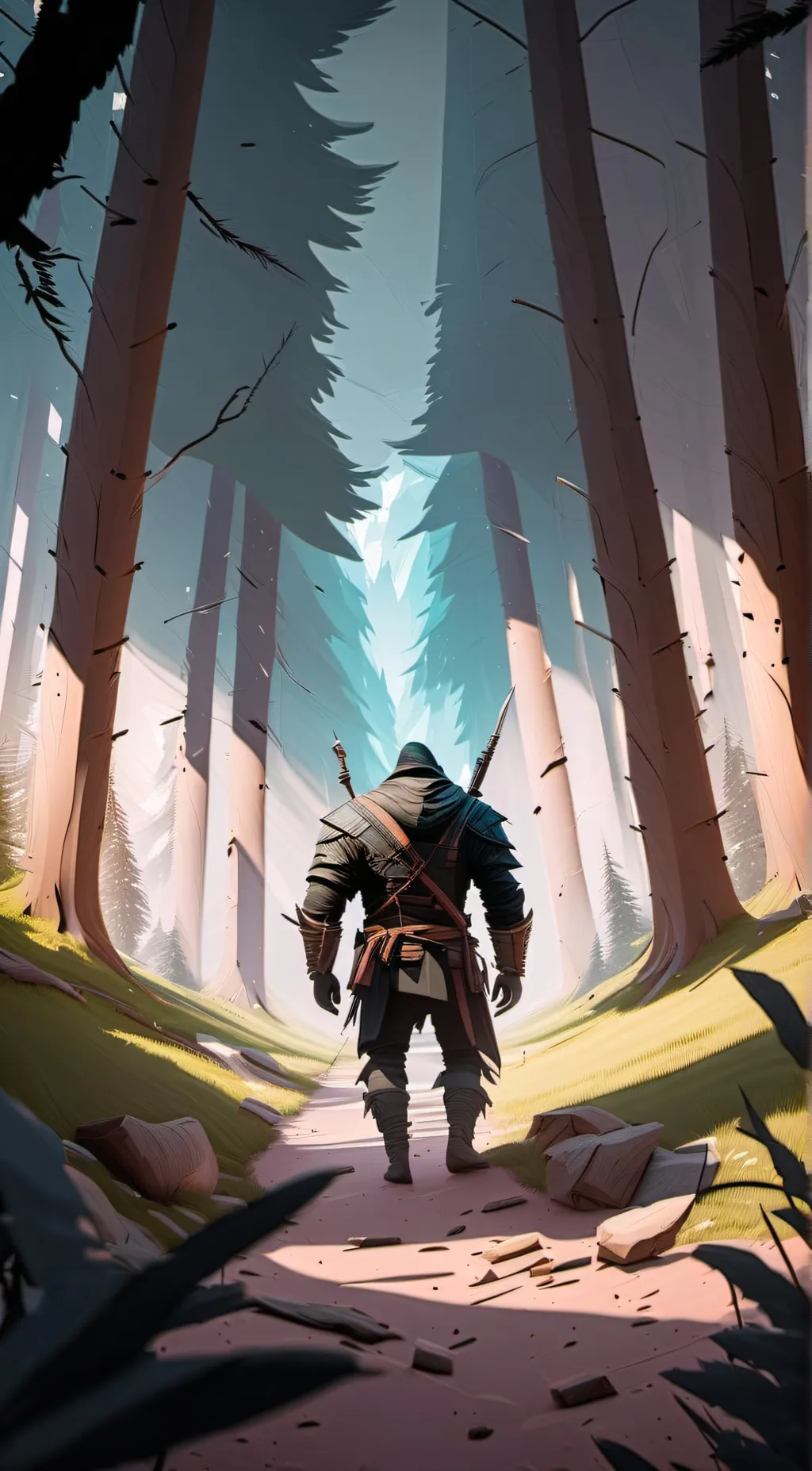 ai character: ^_2D_^ background