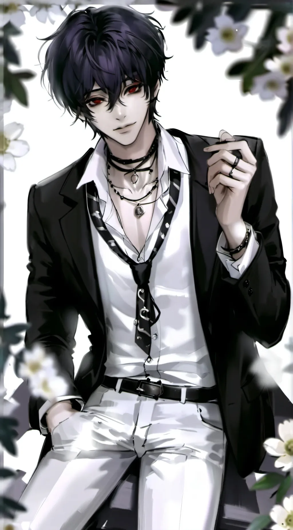 ai character: Viñen/Rave background