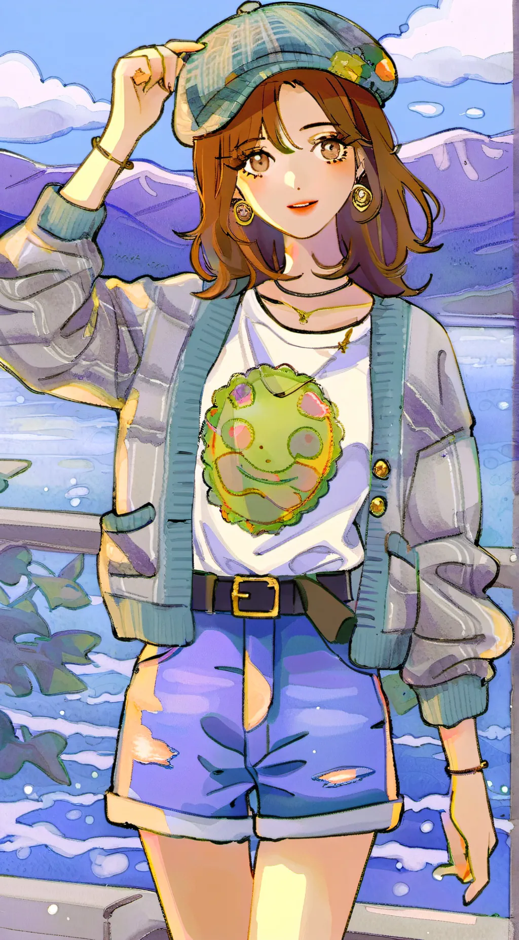 ai character: CHILI background