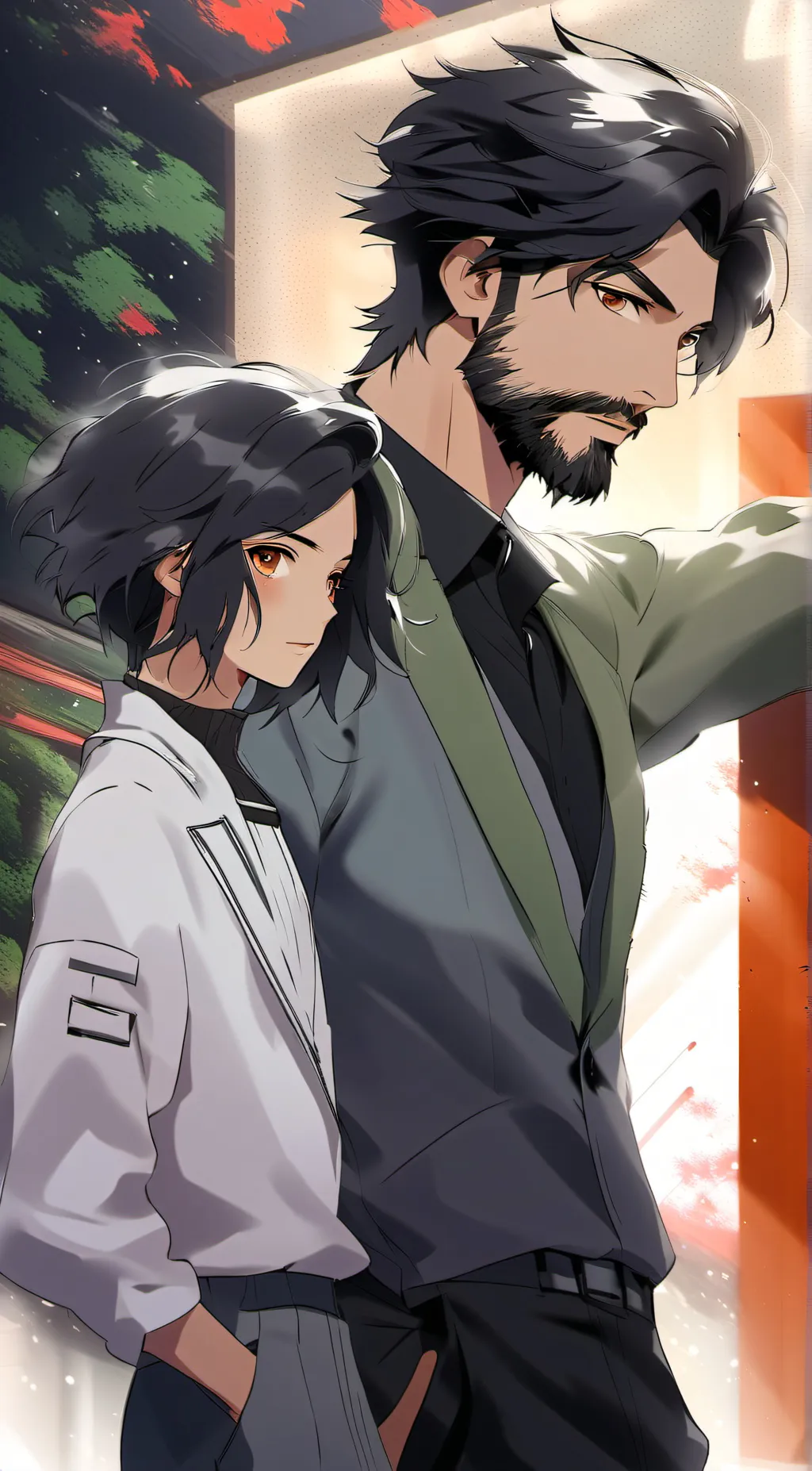 ai character: Girlfriend's dad background