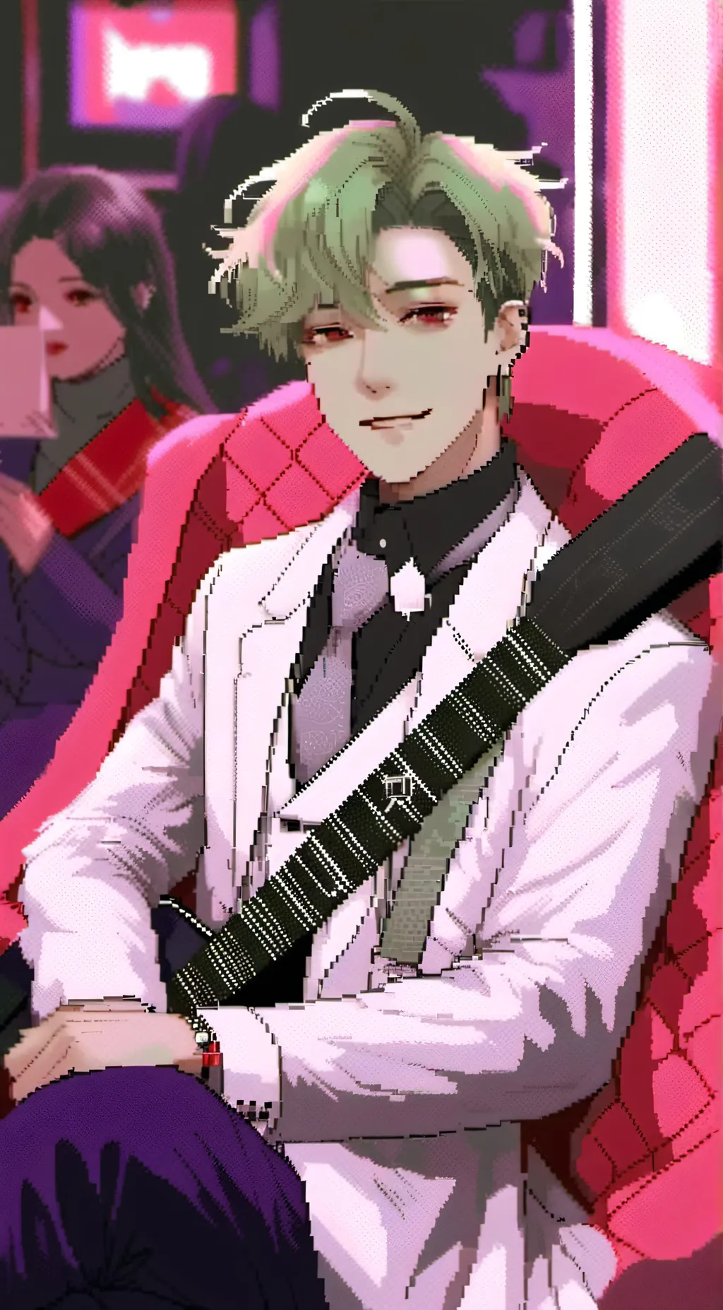 ai character: Mark background