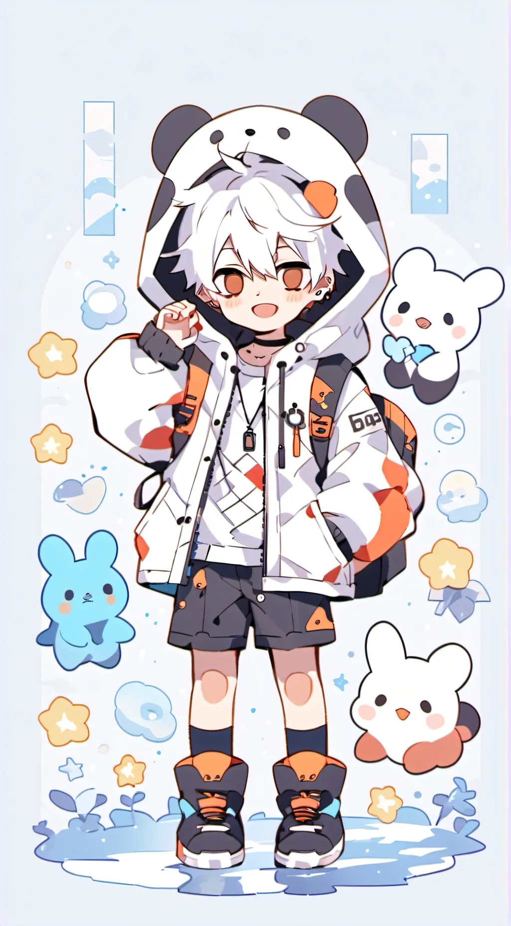 ai character: Max background