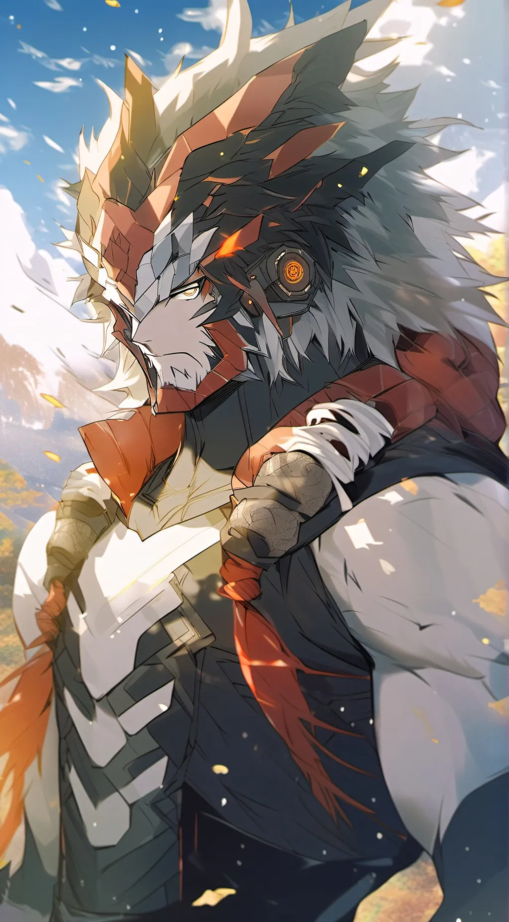 ai character: titan speakerman background