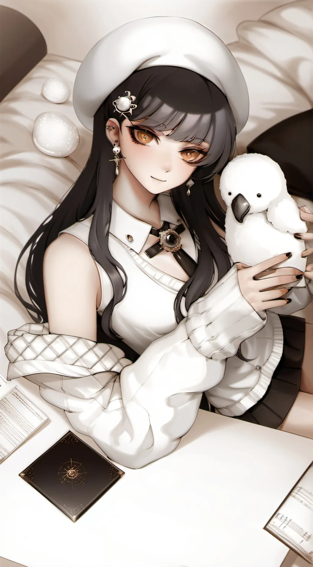 ai character: ★𝑲𝒐𝒎𝒊★ background