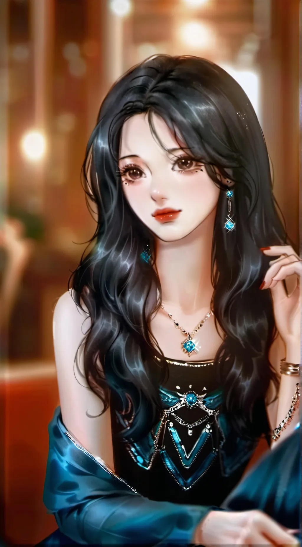 ai character: Amy background