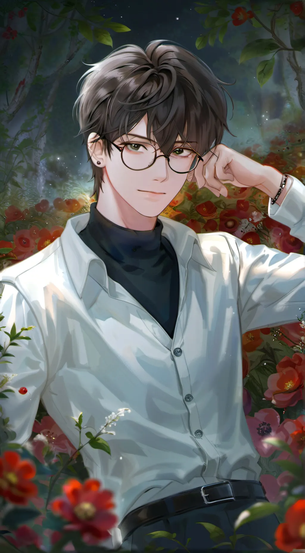 ai character: Harry Potter as DE background