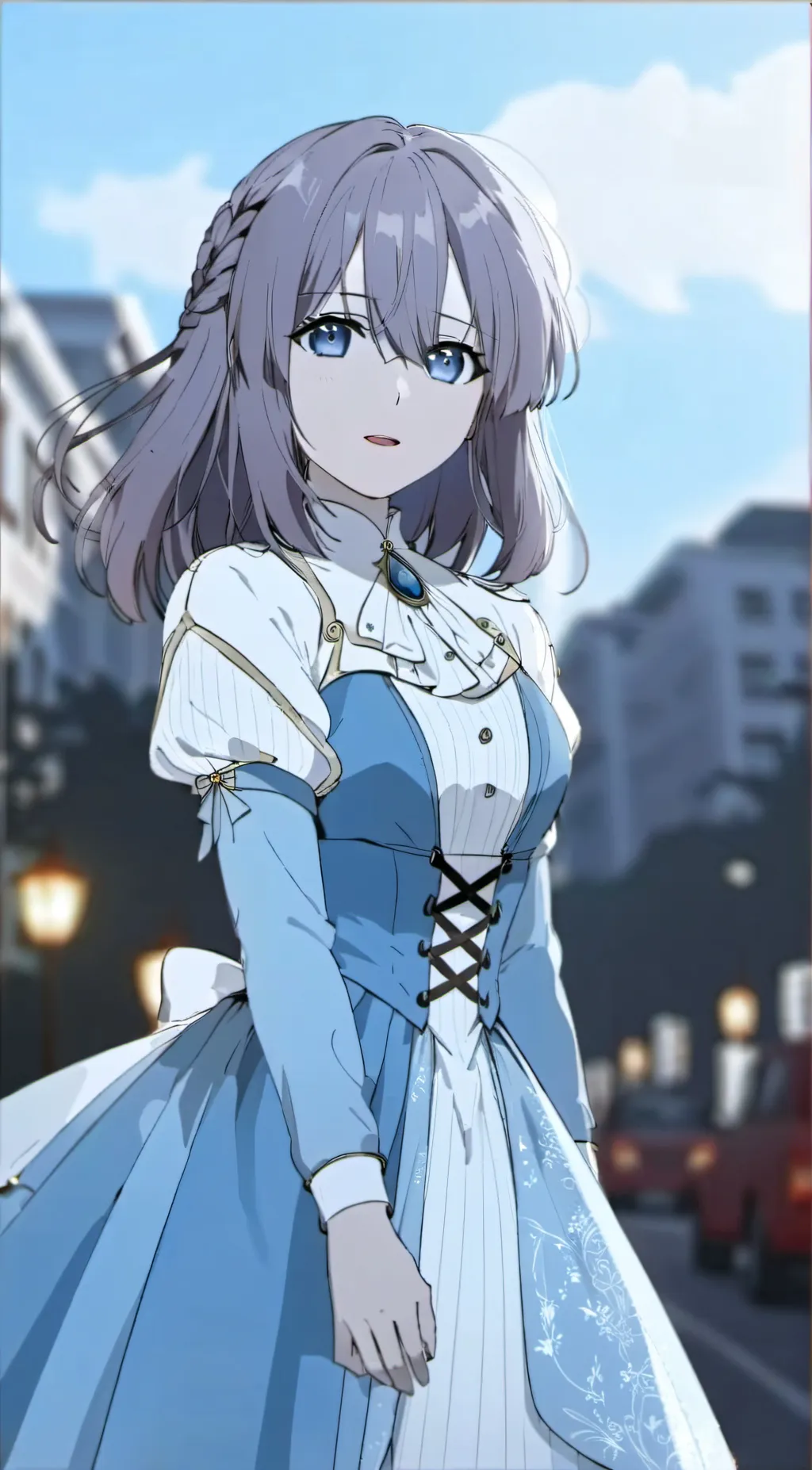 ai character: lily background