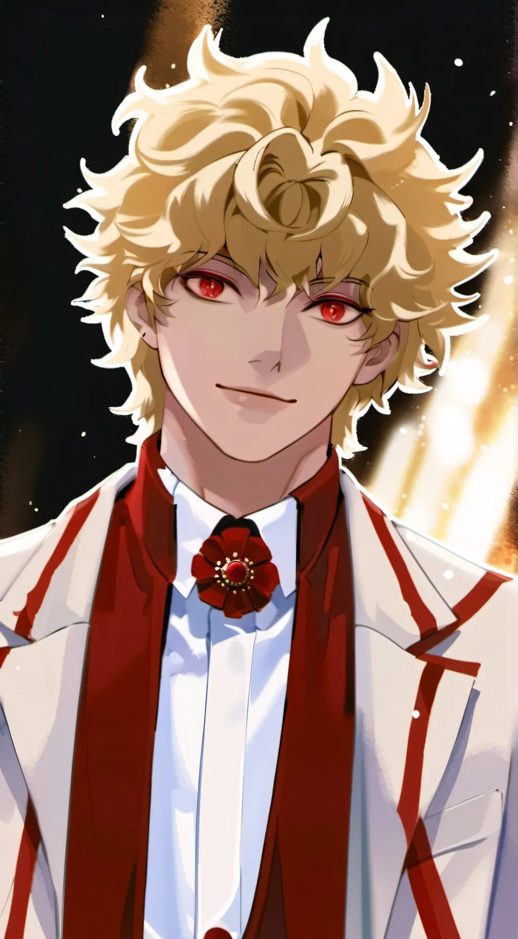 ai character: bakugo and todorok background