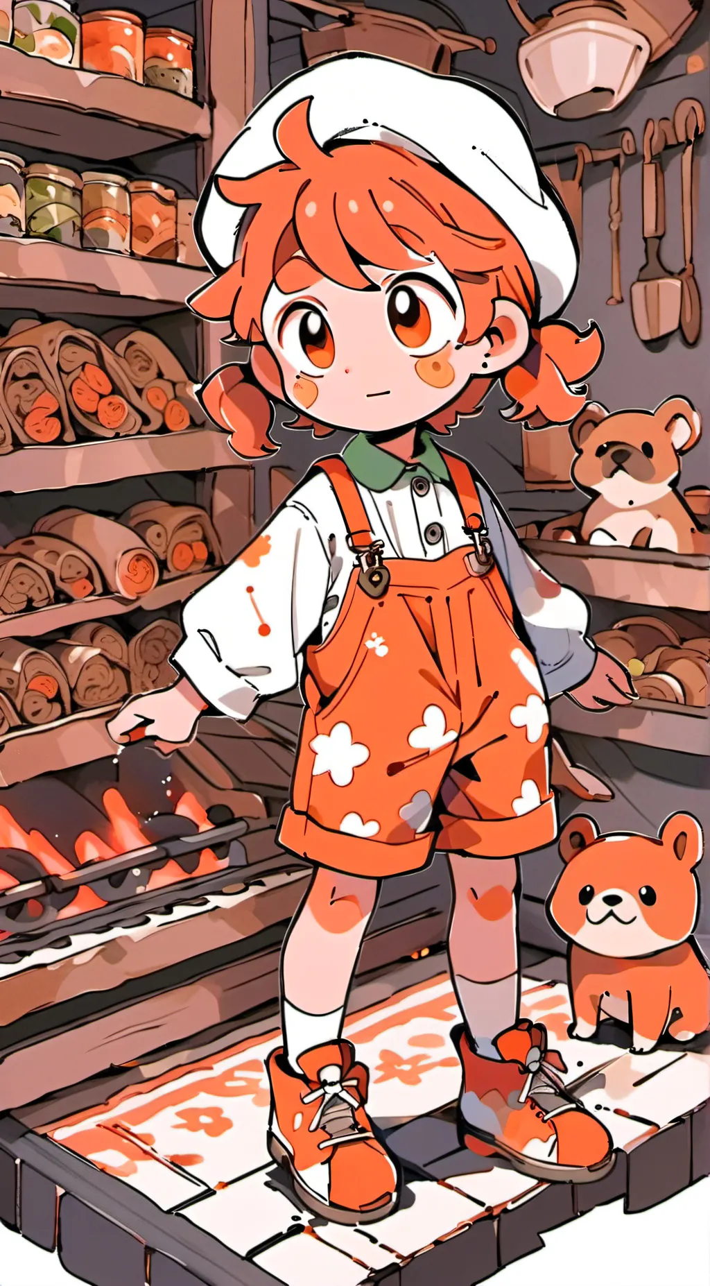 ai character: Dusty background