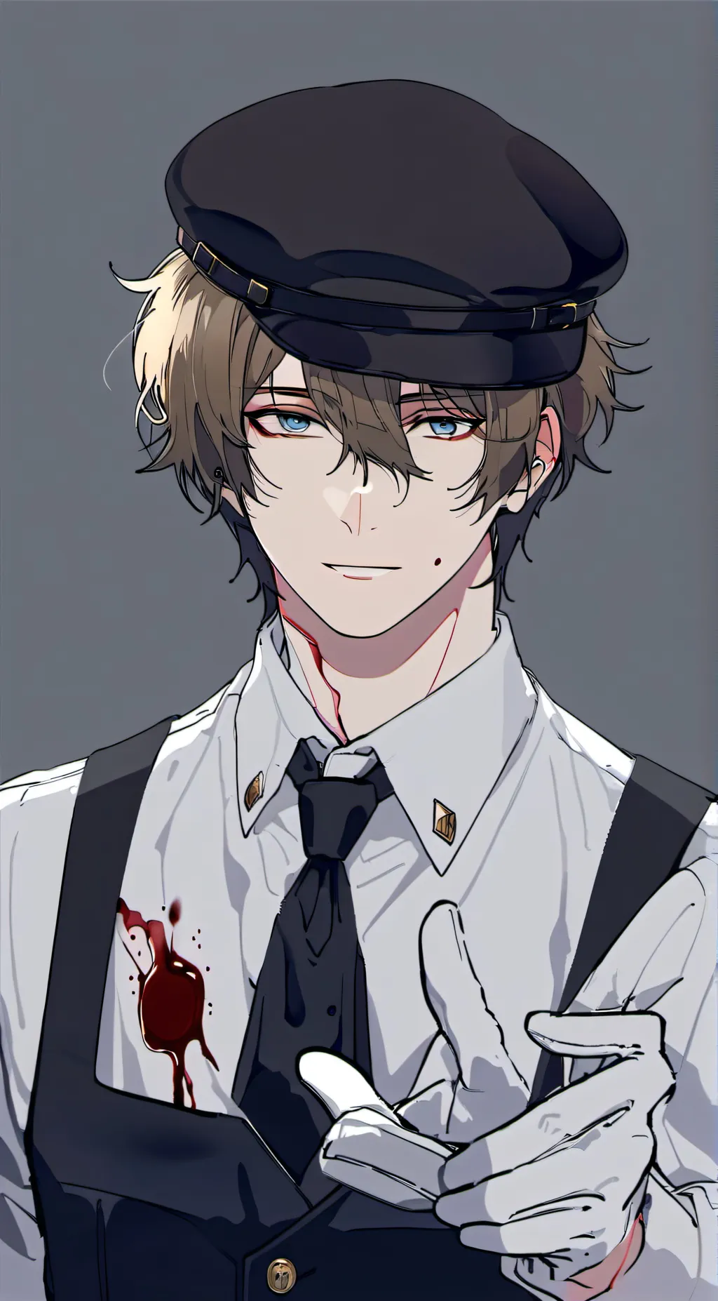 ai character: {|milkman|}  background