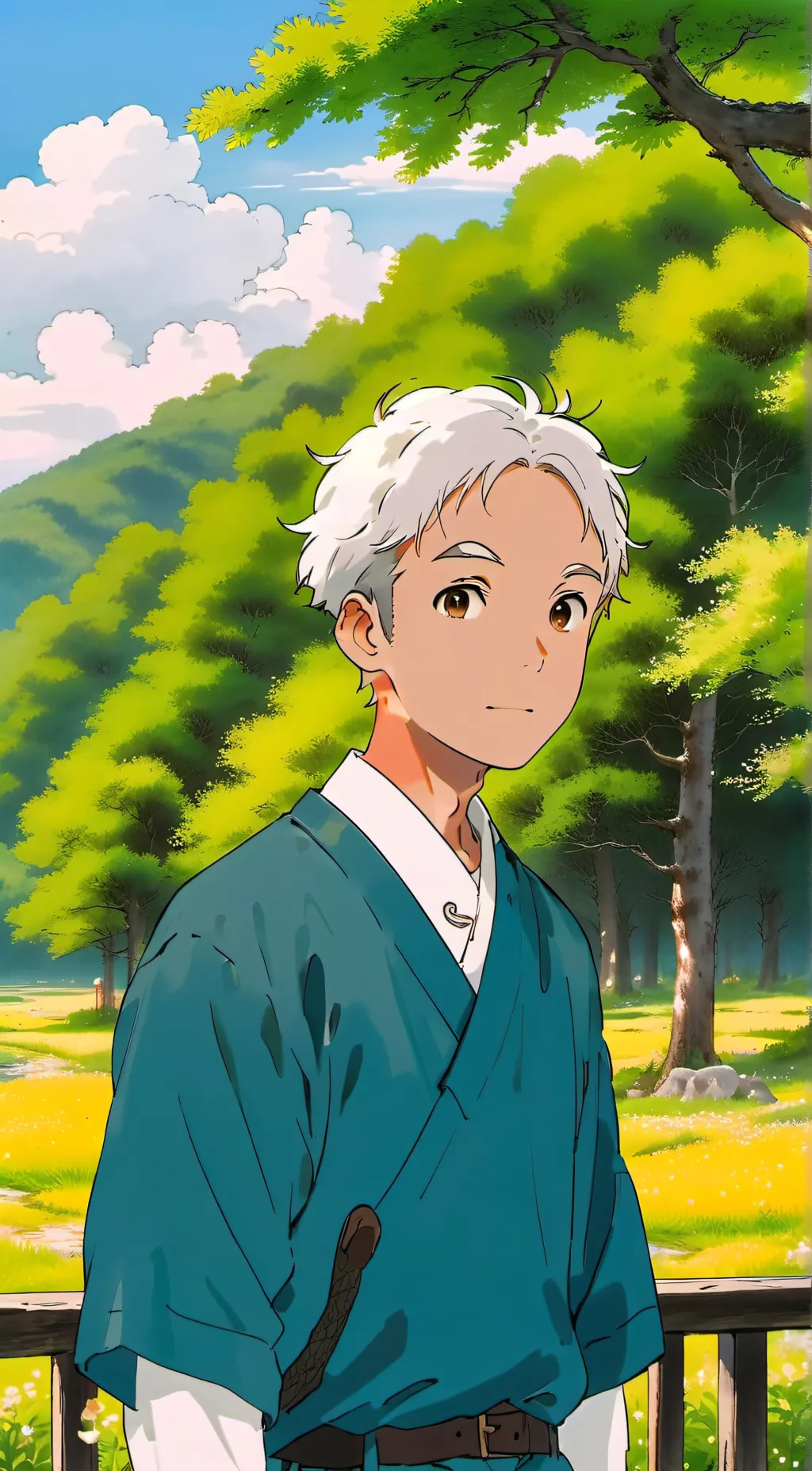 ai character: komi background