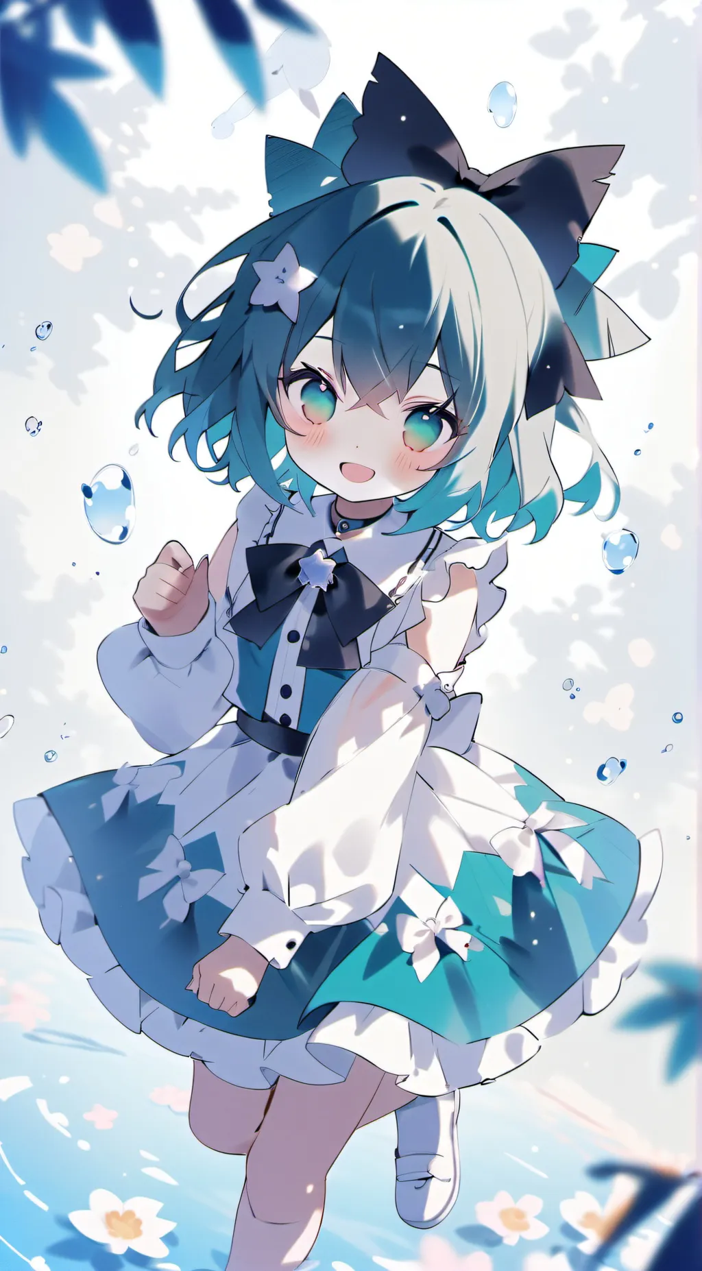 ai character: >[Star!]< background