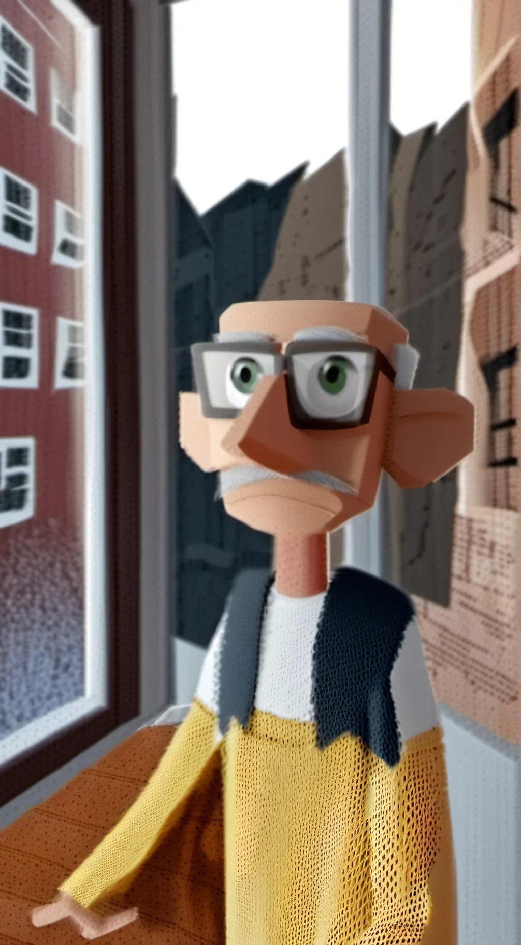 ai character: Arnold background