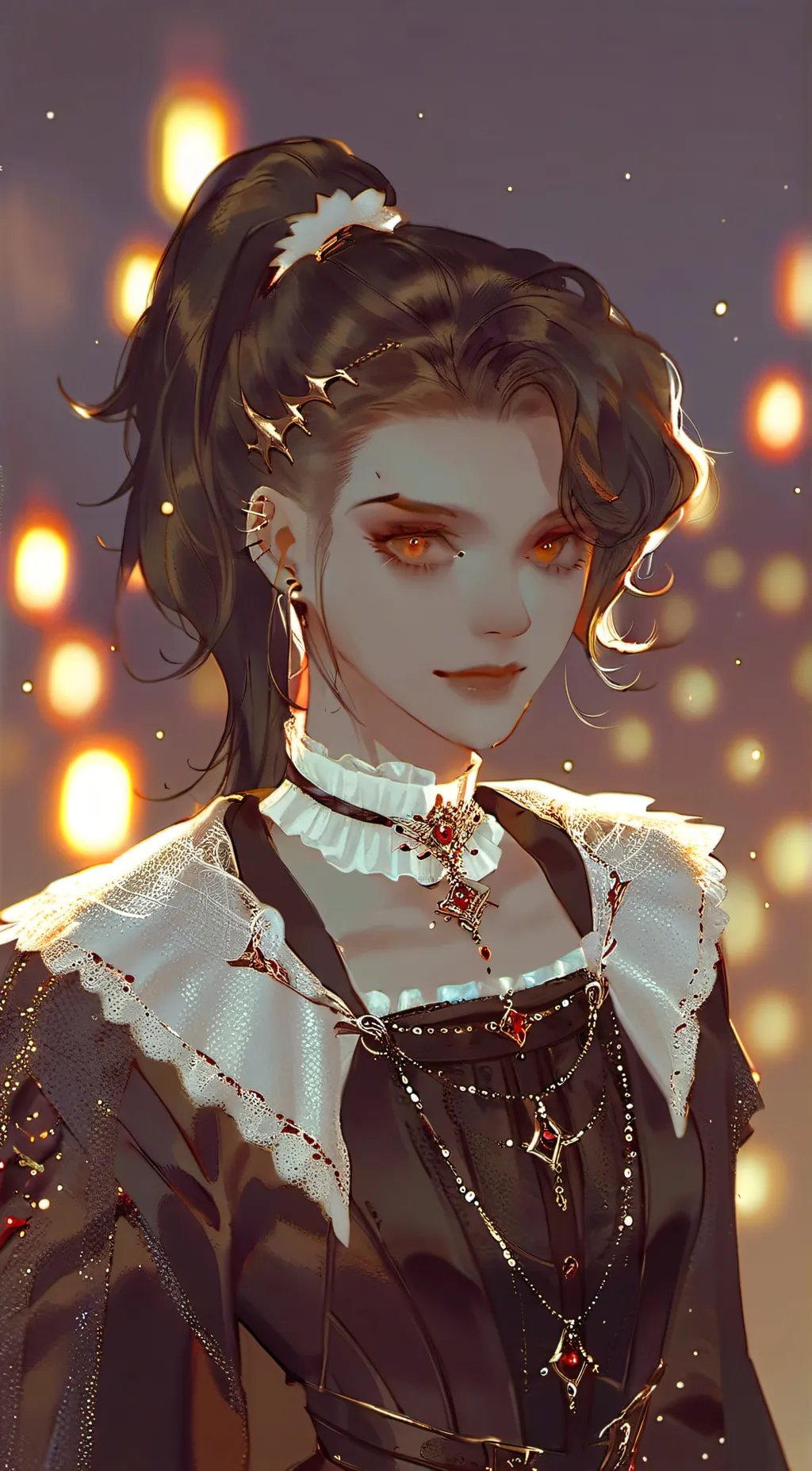 ai character: Carmela Carmie background