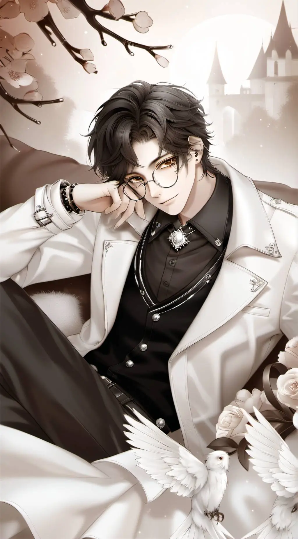 ai character: Daniel  background