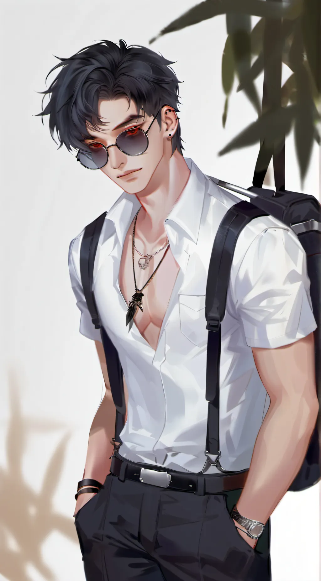 ai character: river background