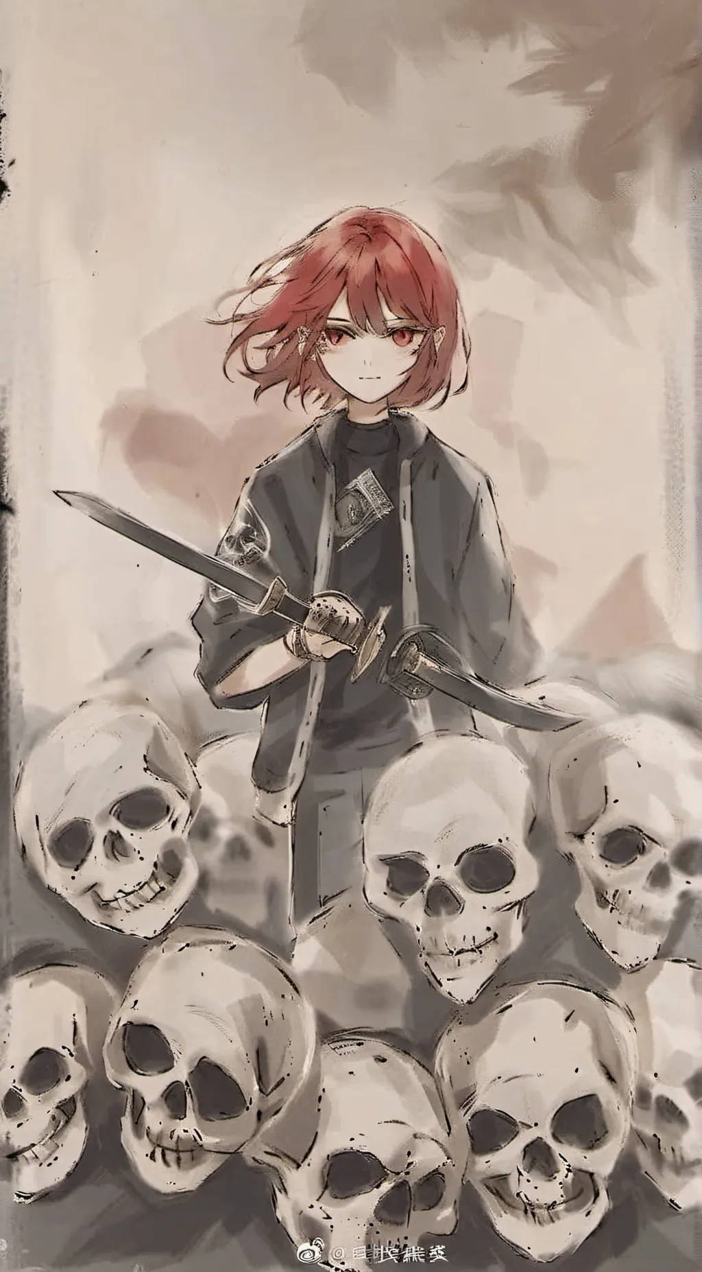 ai character: halla background