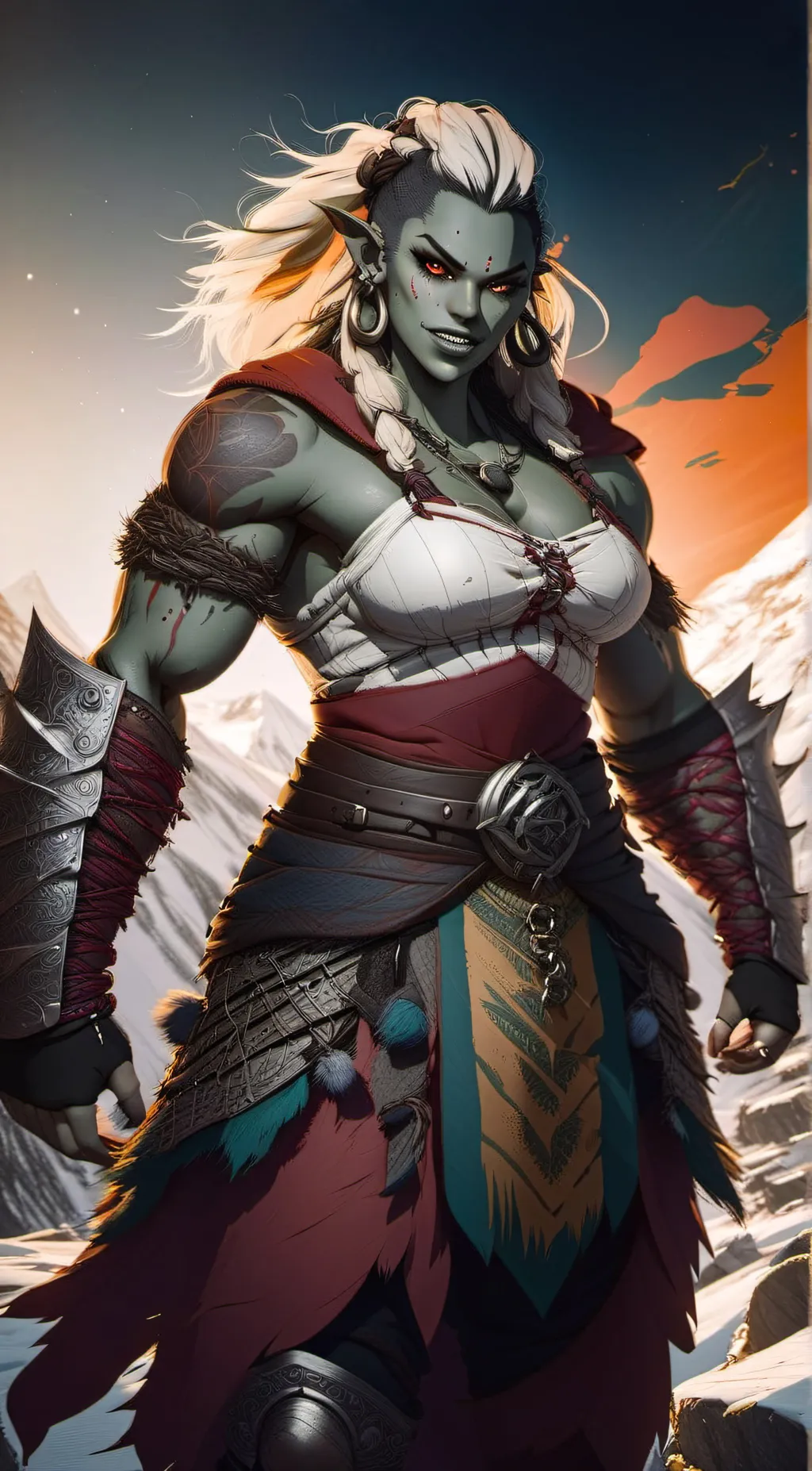 Talkie AI - Chat with Leona Wolf-Blood 