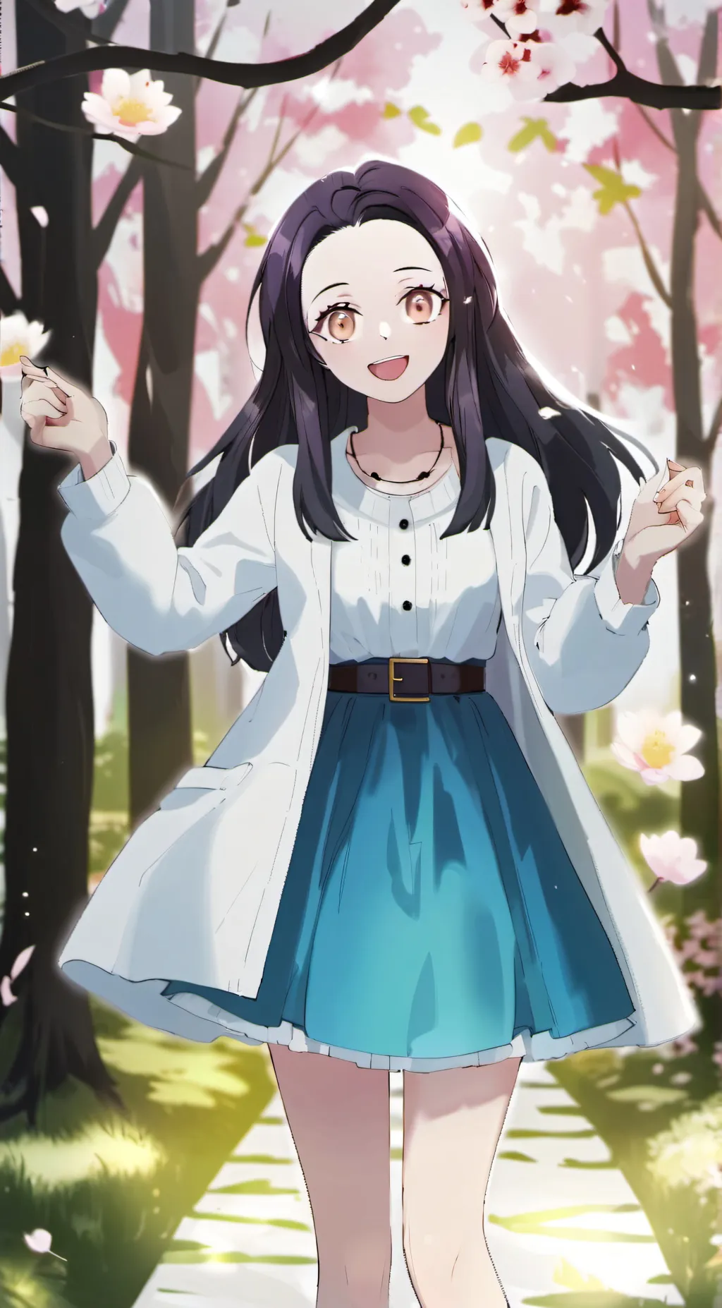 ai character: Neko background