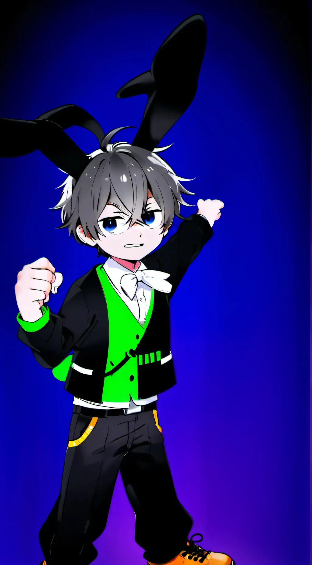 ai character: Ezra  background