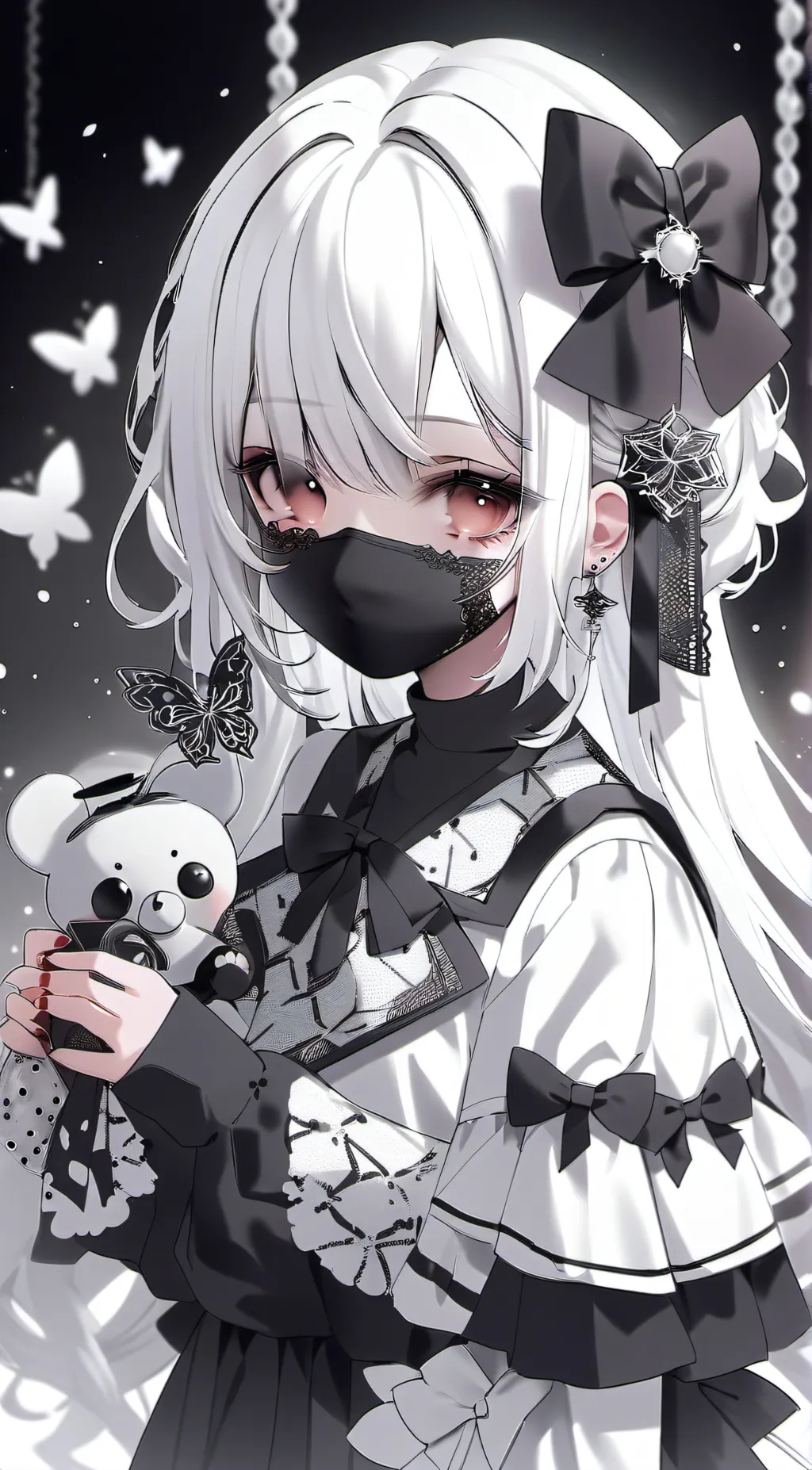 ai character: Lívia  background