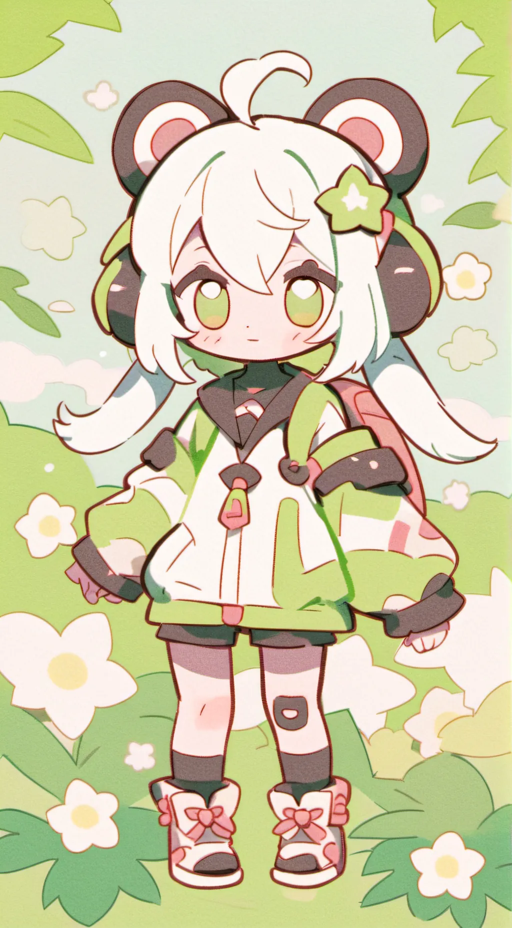 ai character: <~(•Isla•)~> background