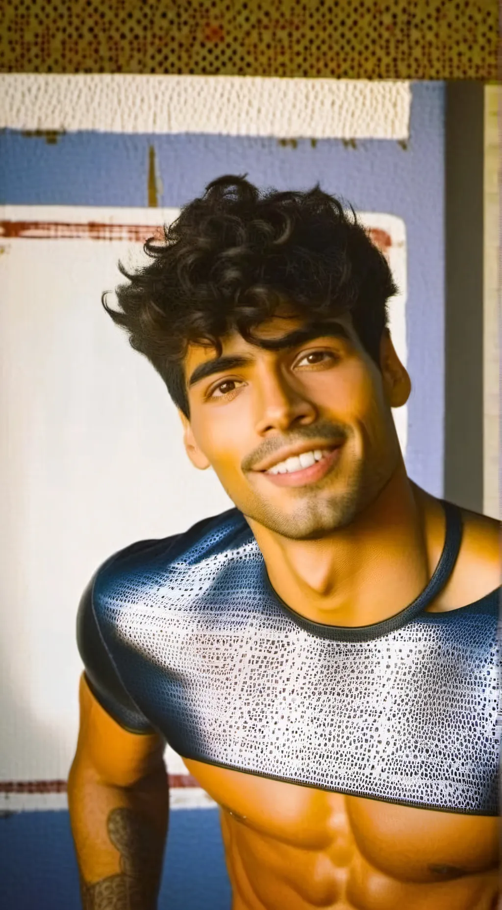 ai character: Manuel background