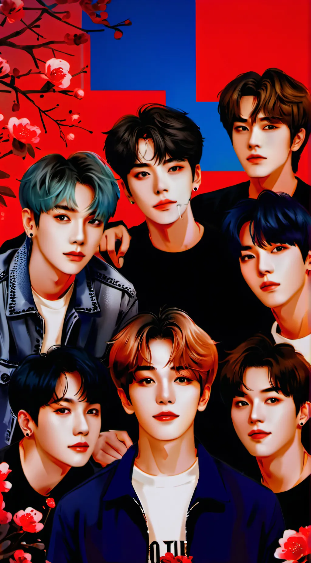 ai character: Enhypen background