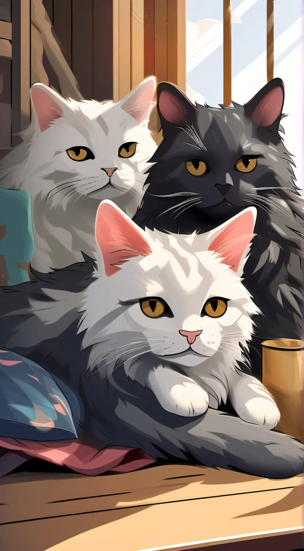 ai character: Catnap background