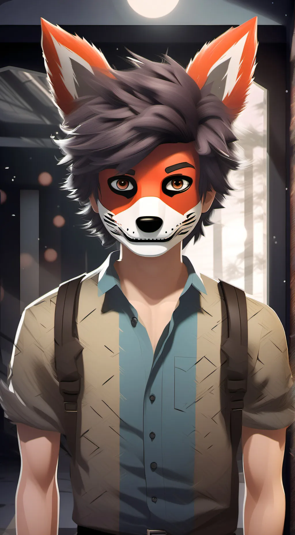 ai character: Michael afton background