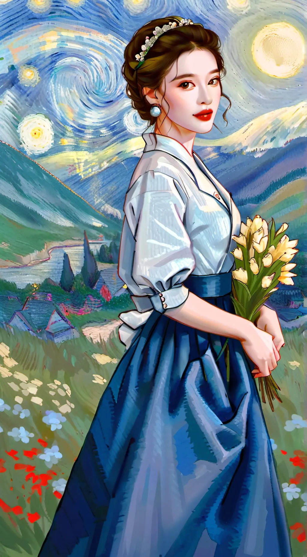 ai character: Juliana  background