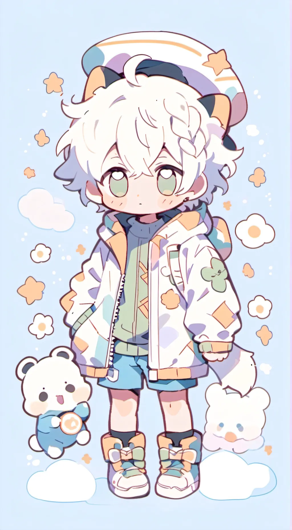 ai character: melo background