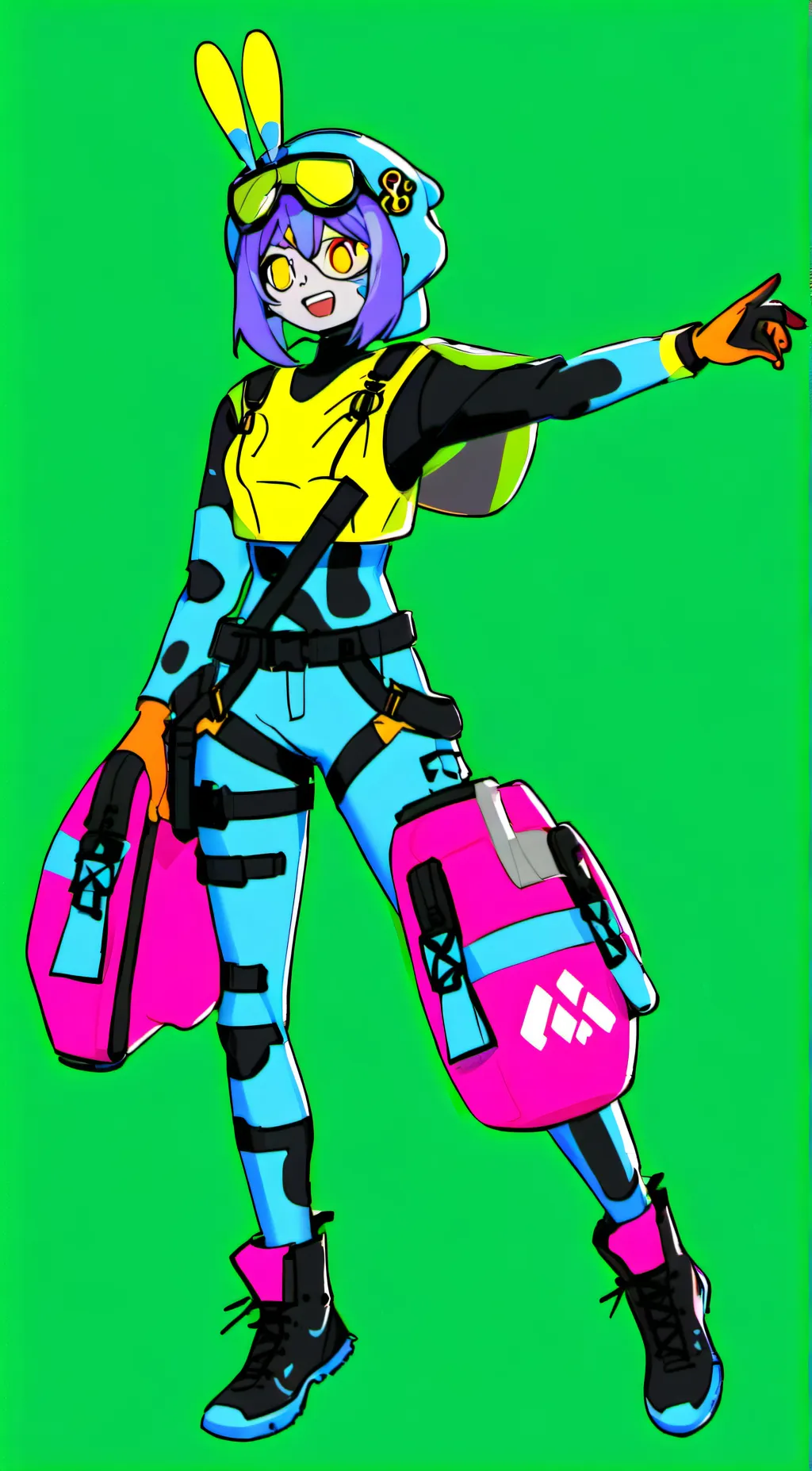 ai character: sus cash and nico background