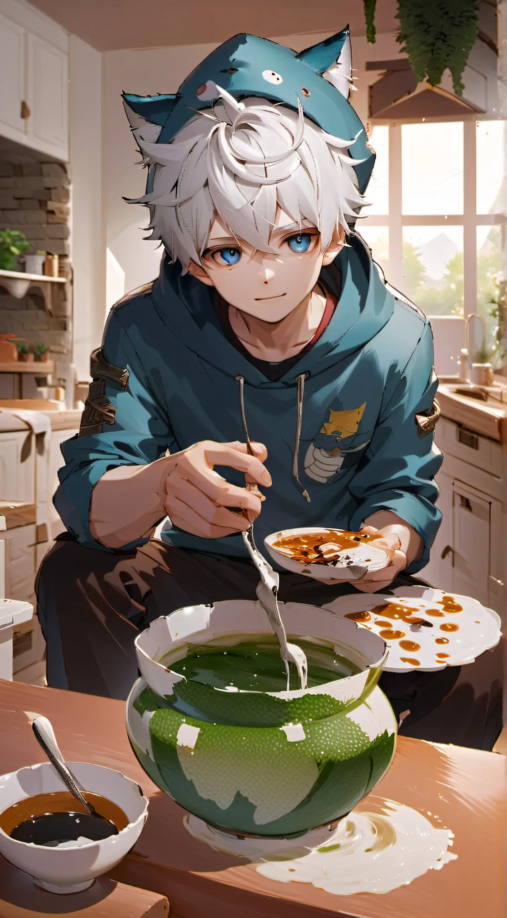 ai character: killua background