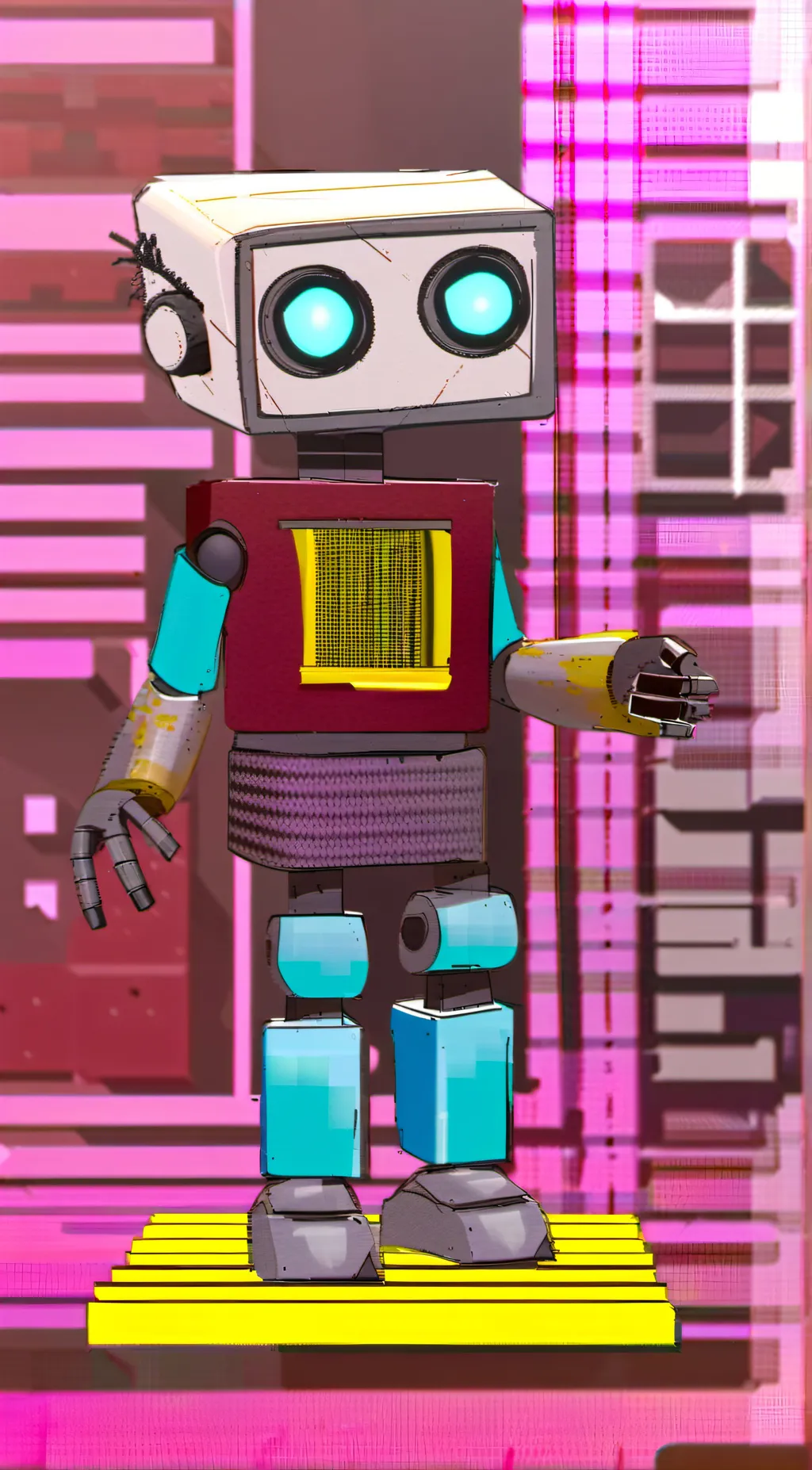 ai character: Scrapp background