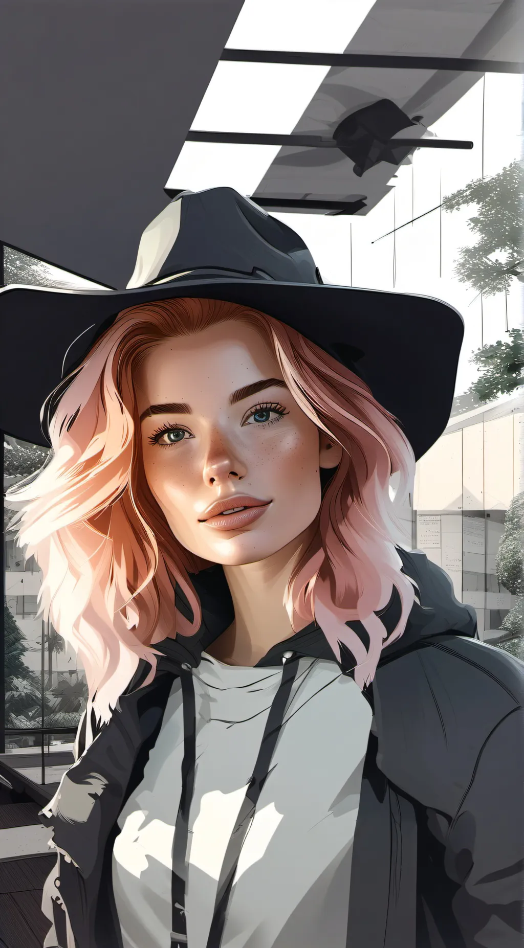 ai character: emmie background