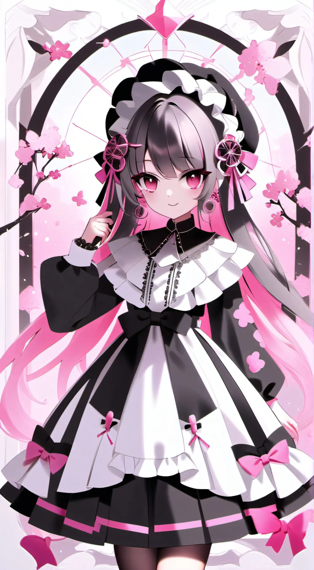 ai character: Sakura  background