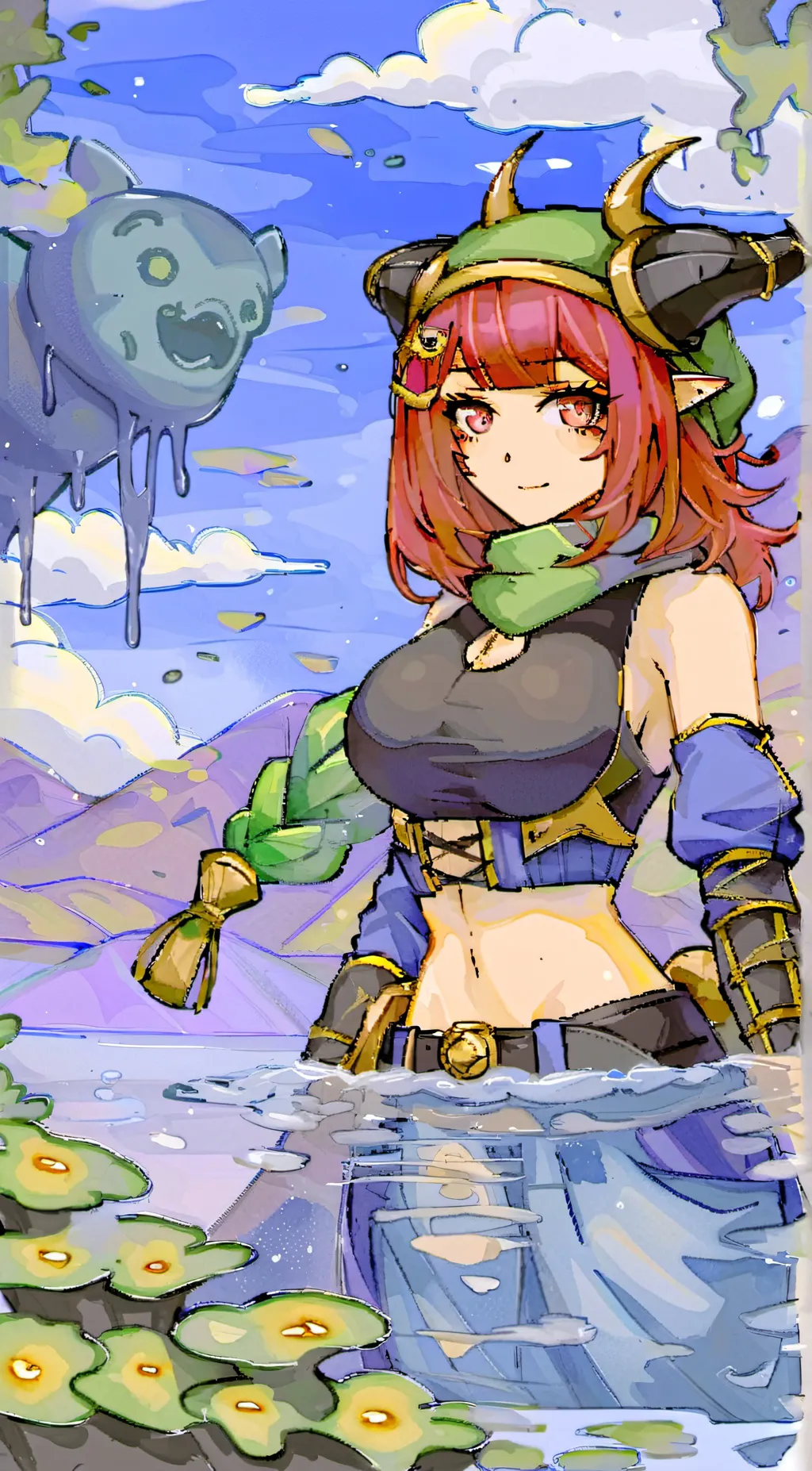 ai character: astrid background