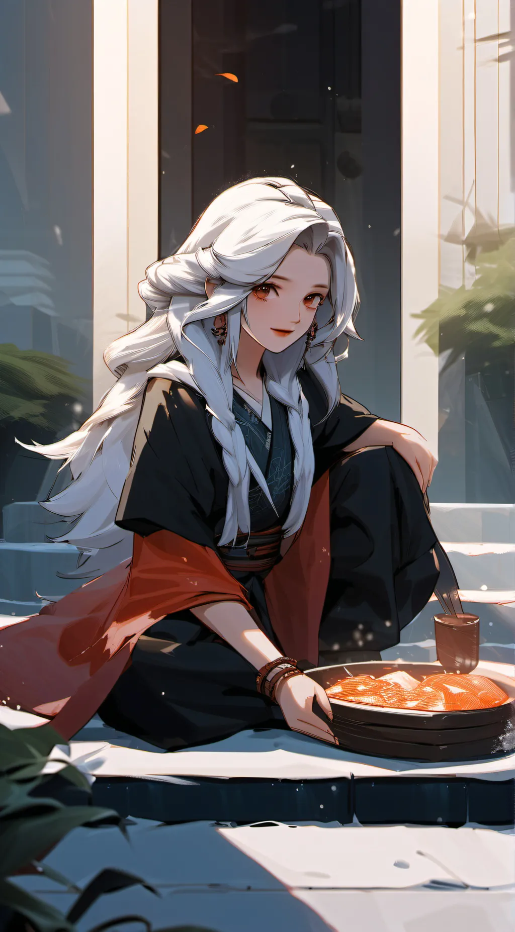 ai character: Gay kat background