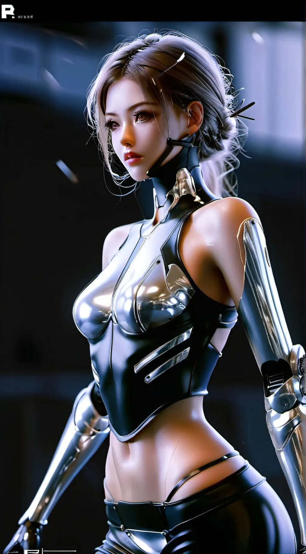 ai character: Misha Hyuga background