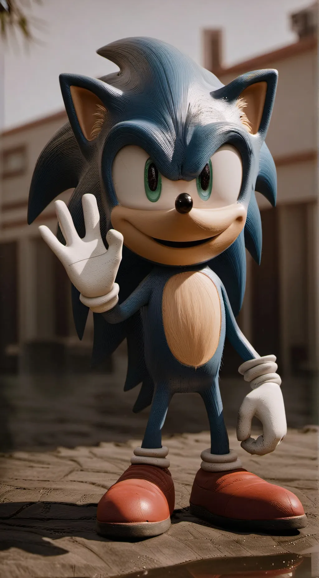 ai character: sonic background