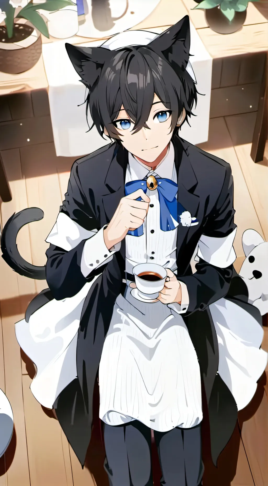 ai character: Mark background