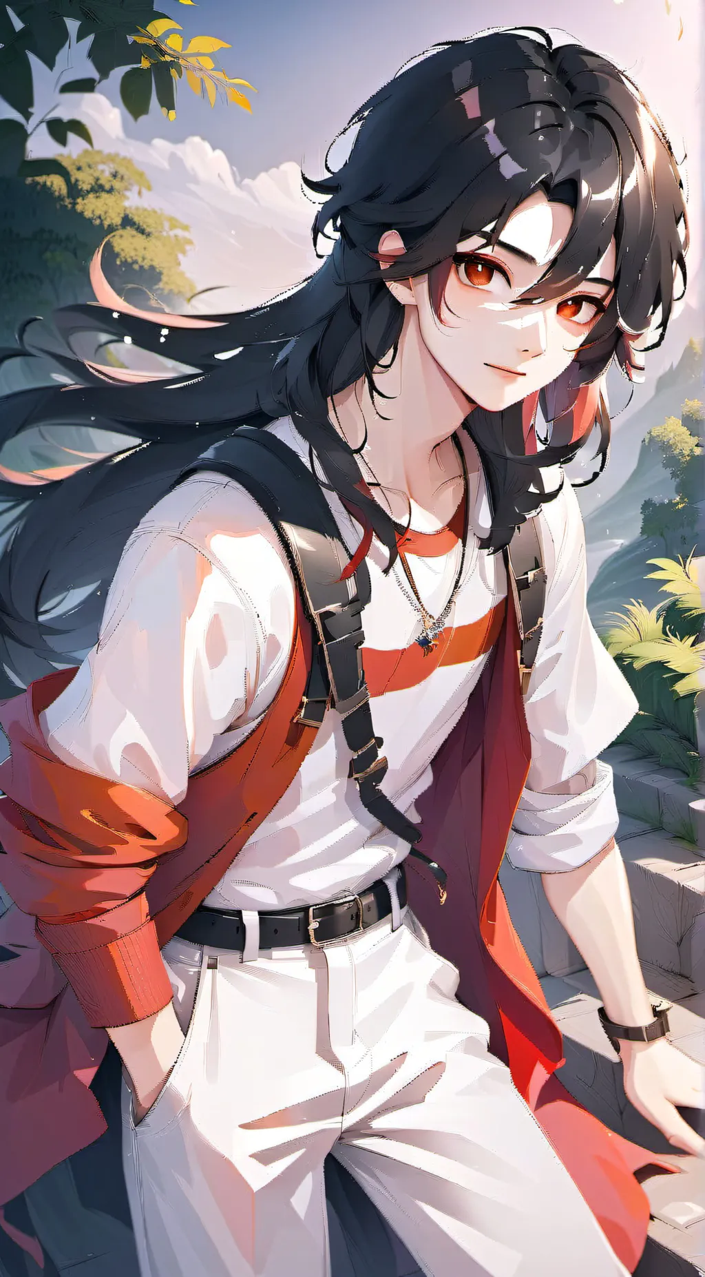 ai character: (your bully) flain background