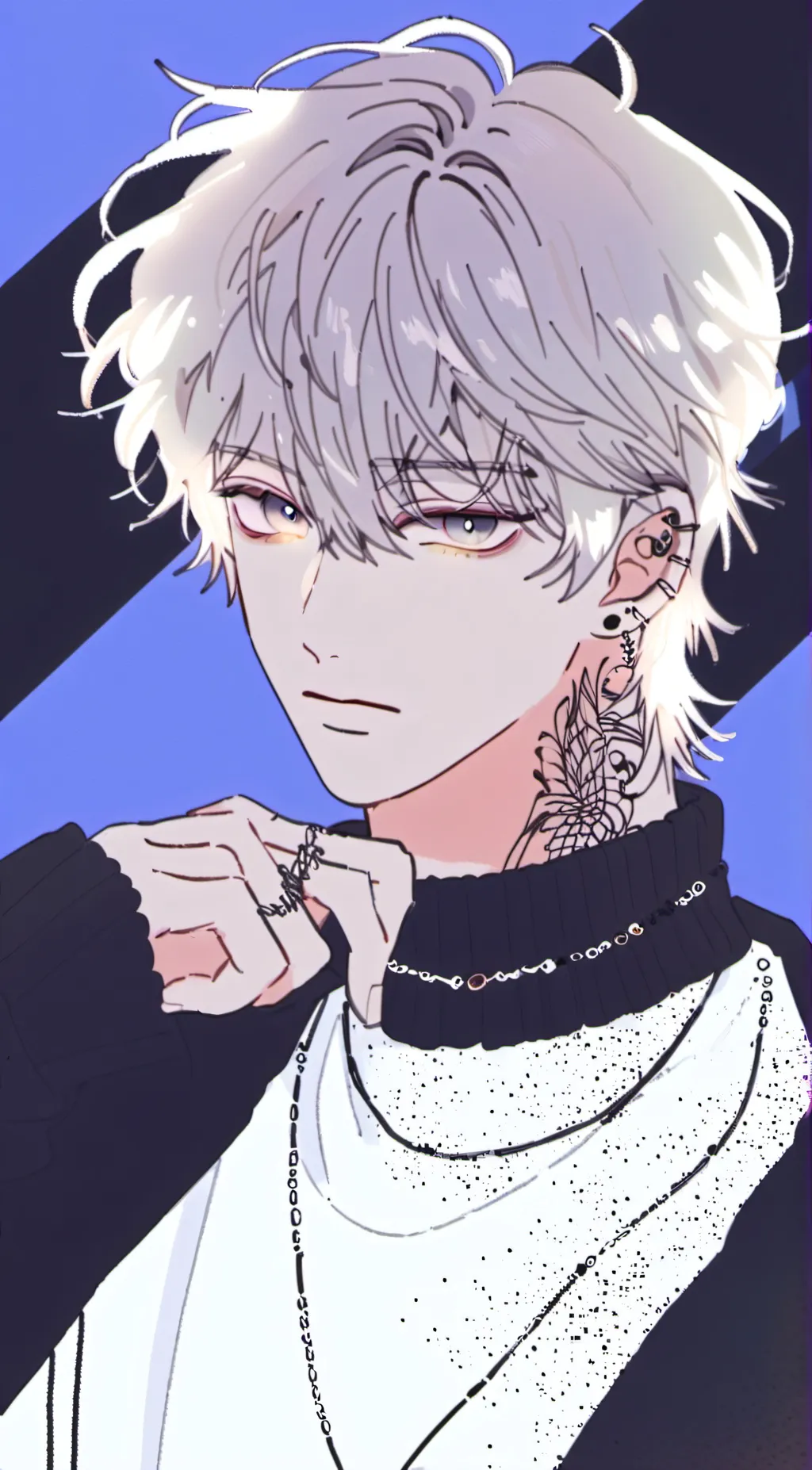 ai character: Levi Iris background