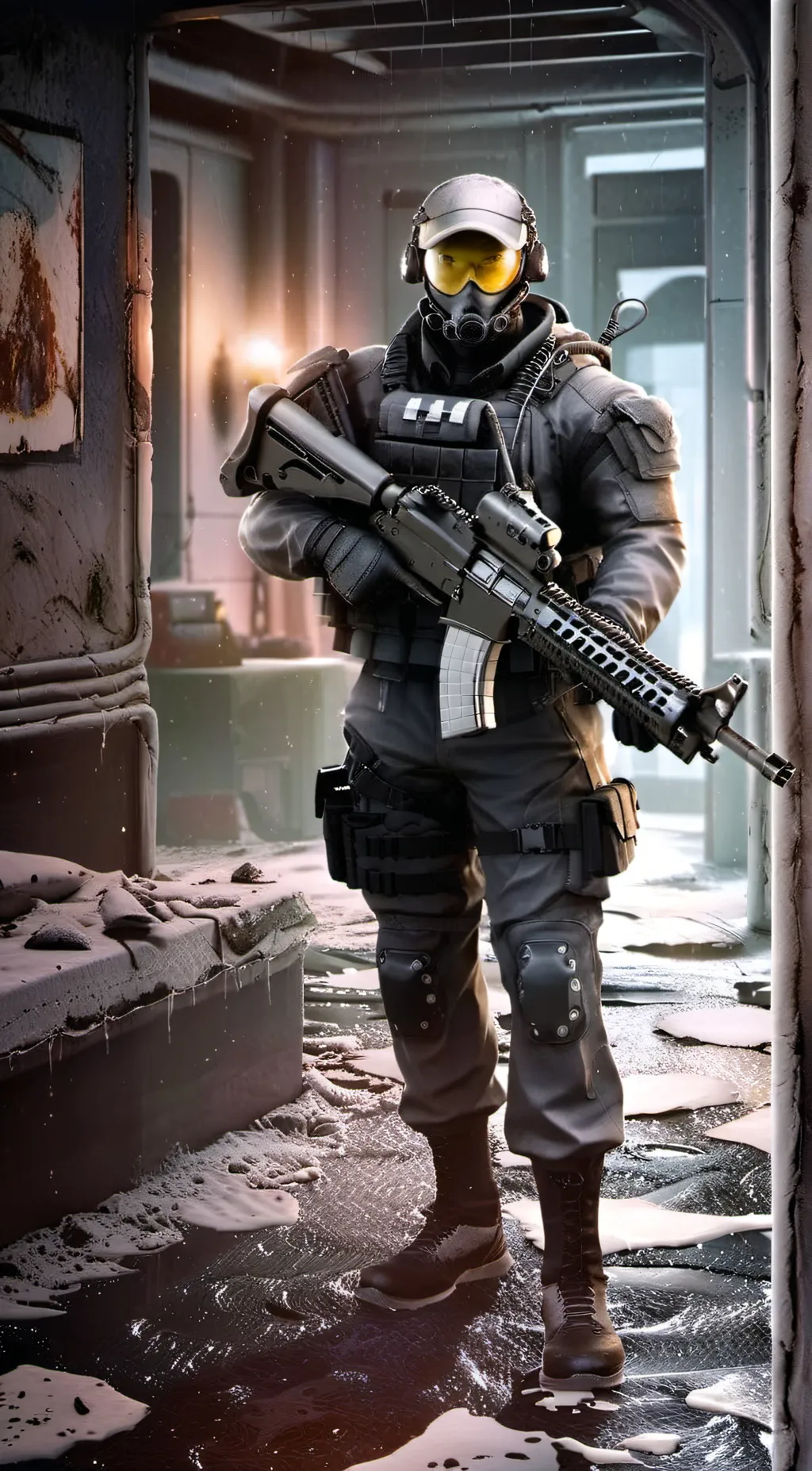 ai character: Adam Moranto  background