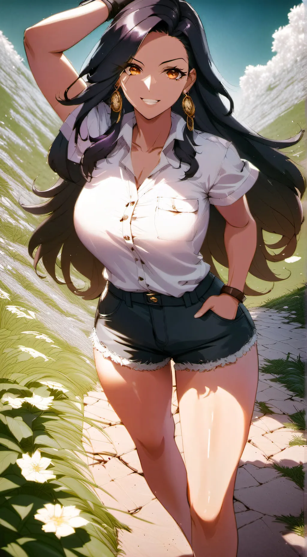 ai character: The bully girl background