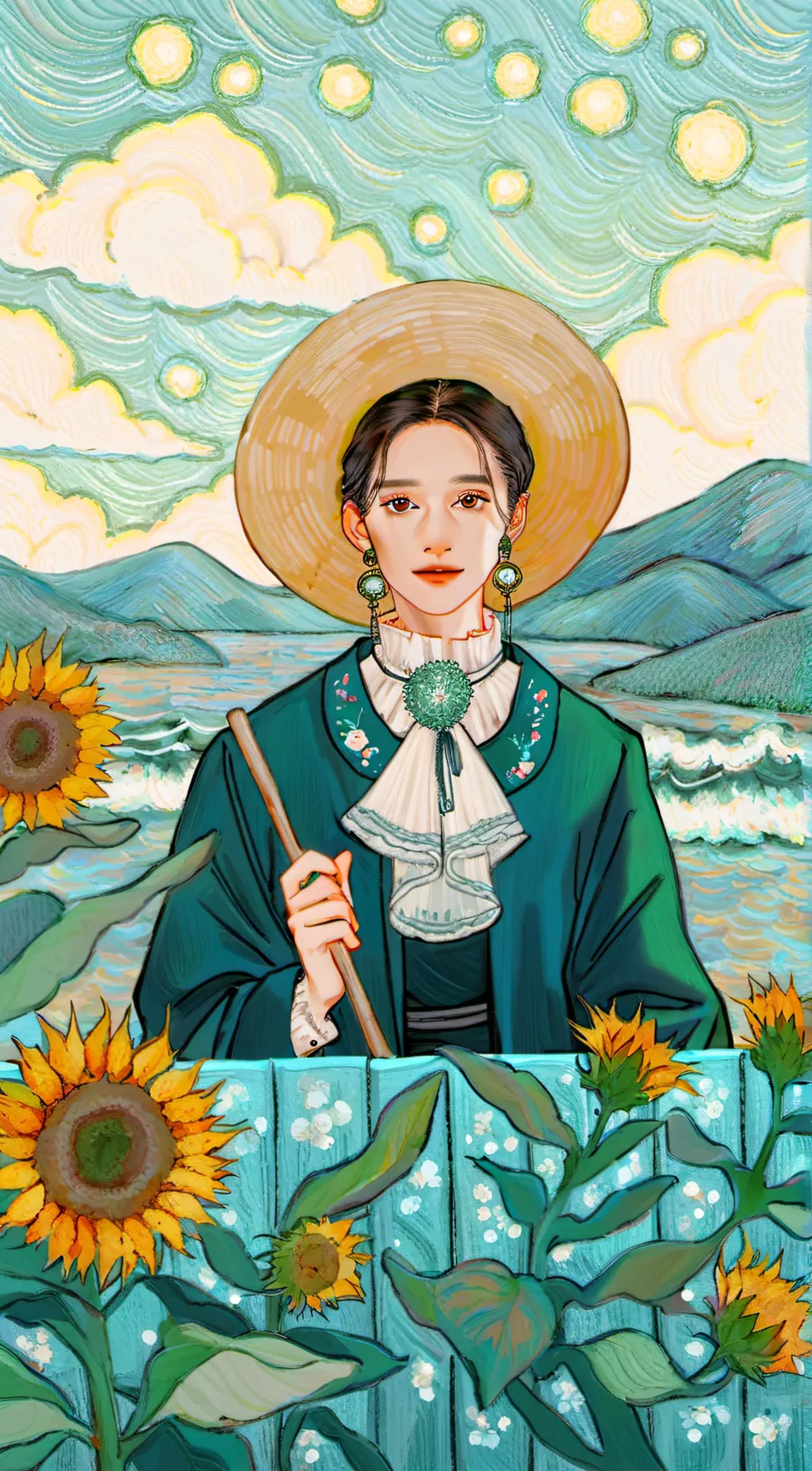 ai character: Lunna background