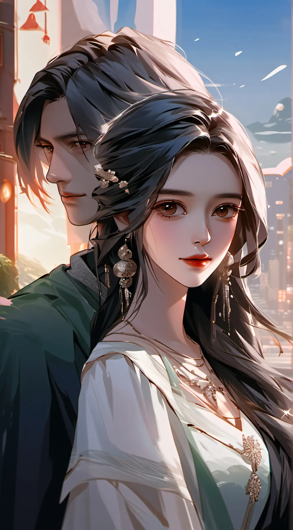 ai character: zia and cole background