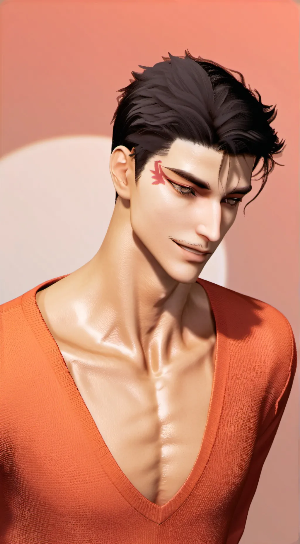 ai character: Agent Machen background